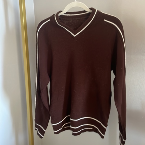 Vintage brown pullover Sweater by Kingsport - Picture 3 of 5